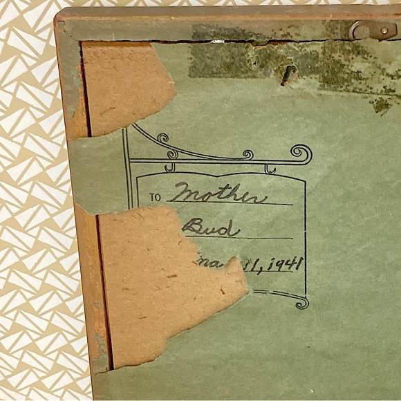 Antique MOTHER’s Day Framed Mom Poem Vintage Gift - Picture 4 of 5